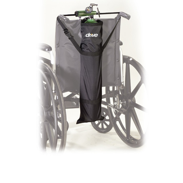 Wheelchair Carry Pouch for Oxygen Cylinders - Click Image to Close